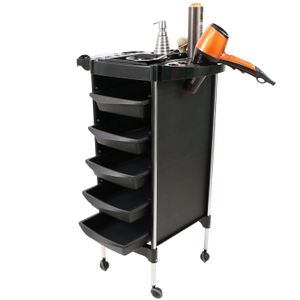 hot selling luxury nail salon furniture Adjustable beauty trolley salon