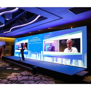 front rear service 4K HD Curved P3.91indoor Led Video Wall Display Screen signage panel