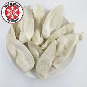LOW MOQ   freeze dried rabbit ears dog treat cat treats pet food OEM private label