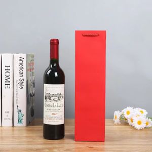 Wholesale Eco Friendly Wine Box Packaging Mini Wine Bottle Bags Red Wine Packaging