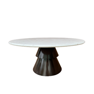 Unique coffee tea table - dining table with marble stone top using for decorate home furniture and cafe shop