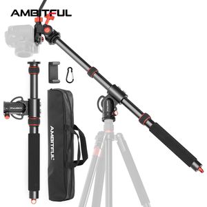 AMBITFUL GM104 106cm Aluminium Alloy Tripod arm Extended Adjusted Multi-Angle Shooting Portable Crossbar for Loading 10KG