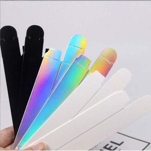 Perfume Bottle Wholesale Custom Logo White/Black/Holographic Paper Lipgloss Boxes In Bulk Small Business Lash Glue Box