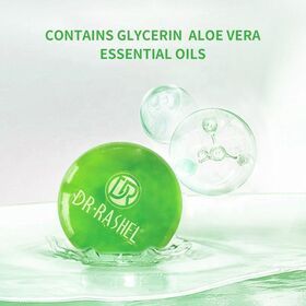 DR RASHEL Skin Care Aloe Vera Soothing Soap 100g Brightening Lightening Moisturizing Hydrating