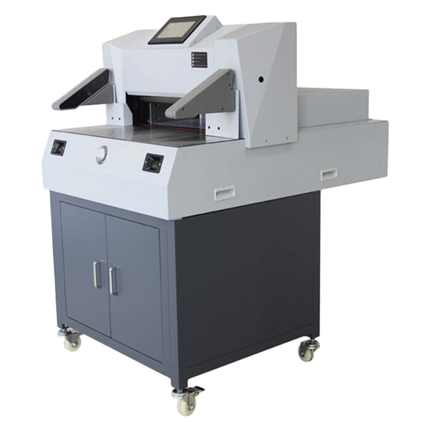 SG-500V9 touch screen programming automatic paper cutting machine