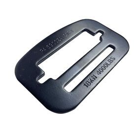 Rectangular Shape 46mm Inside Width Webbing Slide Buckle for Fall Protection Safety Belt