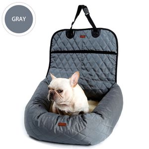 Pet dog kennel Car pad Front and back three car pet pad Dog Thickened can be disassembled and washed Warm car dog kennel