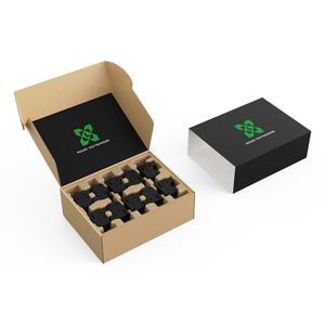 Custom recyclable molded pulp Electronic lock dry press protective tray packaging pulp insert manufacturer packaging Product