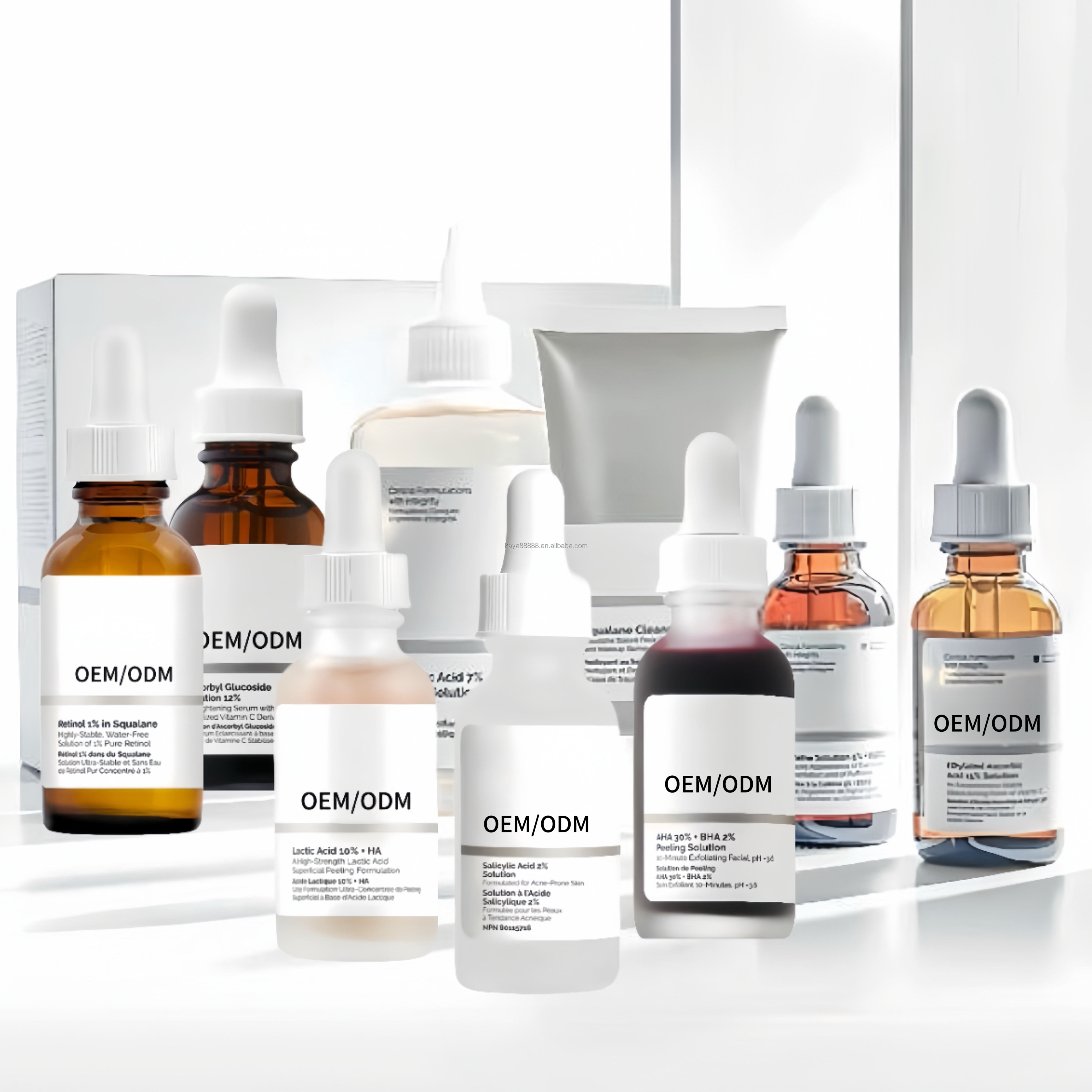 Guangzhou Kaga Cosmetics Co., Ltd. Ordinary anti aging whitening face serum niacinamide serum anti aging retinol vitamin a face serum