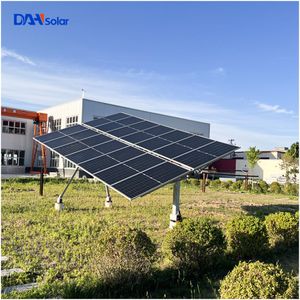 1mw 10mw Solar Mounting System Follow Sun Solar Panel Mounting Bracket Tilted Single Axis Tracking System