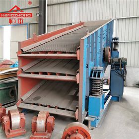 3-20 tph Hengzhong Mining Equipment Circular Vibrating Screen machine