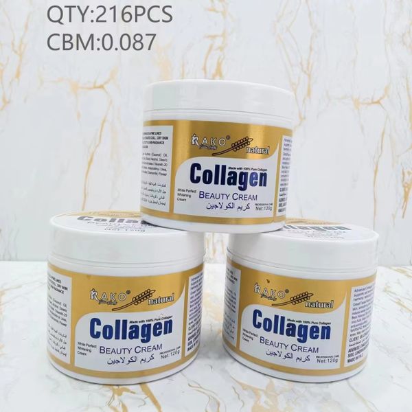 Pure Natural Fruits Extract 120G  Collagen k Whitening Cream of Moisturizing  Softening Brighten WHITENING