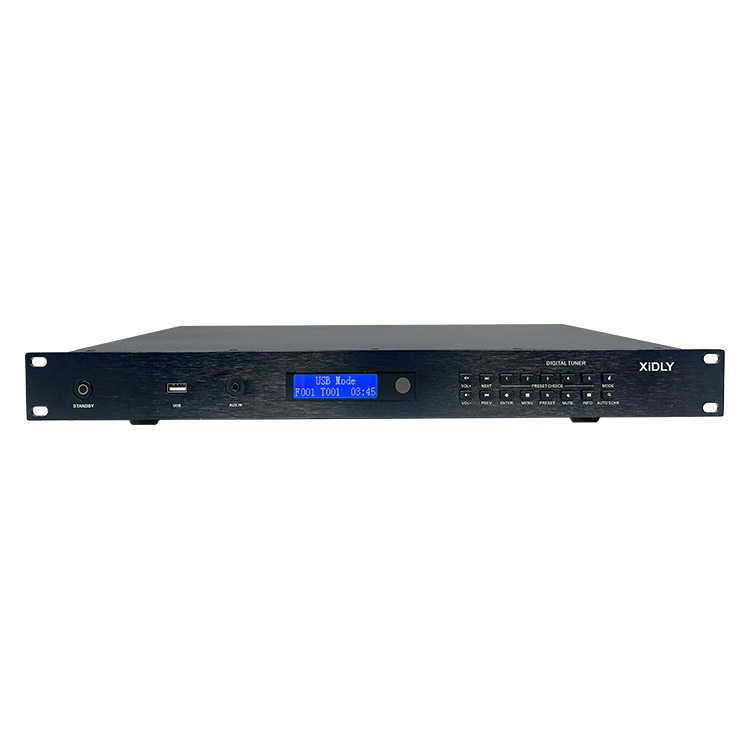 Foshan Xinghongde Technology Co., Ltd. XIDLY 1U Rackmount RDS DAB DAB+ Tuner with FM/AM/USB/BT Audio Player