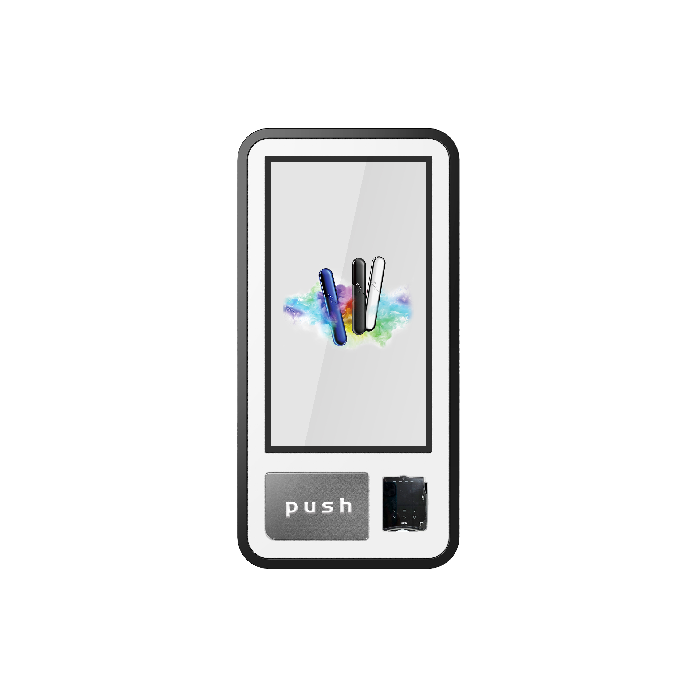 Shanghai Pudong New Area Jinqiao Town Community Health Service Center JSK Vending Machine Age Recognition Vending Machine Mini Small Wall Mounted Id Card Reader Vending Machine