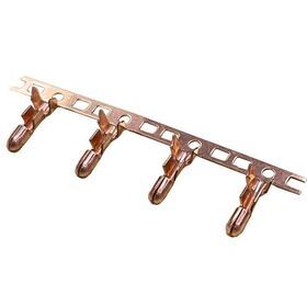 Custom tamping Punching Tin plated 3um Copper CuZn Terminal For Electrical Car Industry in Reel