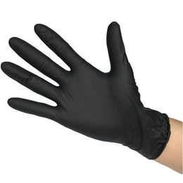 Wholesale Disposable Black Powder Free non-Medical Glove High Quality Pure Nitrile Gloves