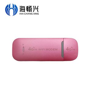 HCX H760-pink 150Mbps 4g lte usb mobile wifi 4g router 3g modem Portable Wi-Fi Network card