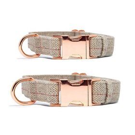 Pet Supply Soft dog collar with metal buckle pet accessories
