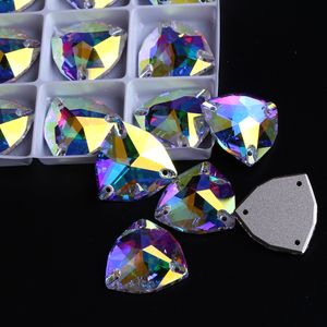 Xulin Sew On Crystals Rhinestones In Bulk Flatback K9 Glass Stone For BIKINI Decoration