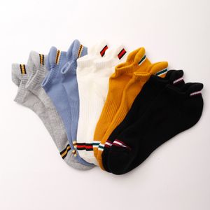 Korean  90% Polyester Funny Ankle Length Socks Colorful  Unisex  Anklet Sheer Plain Net Socks