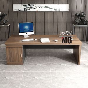 luxury 2.4m office desk luxury president CEO manager wooden table high end manager desk