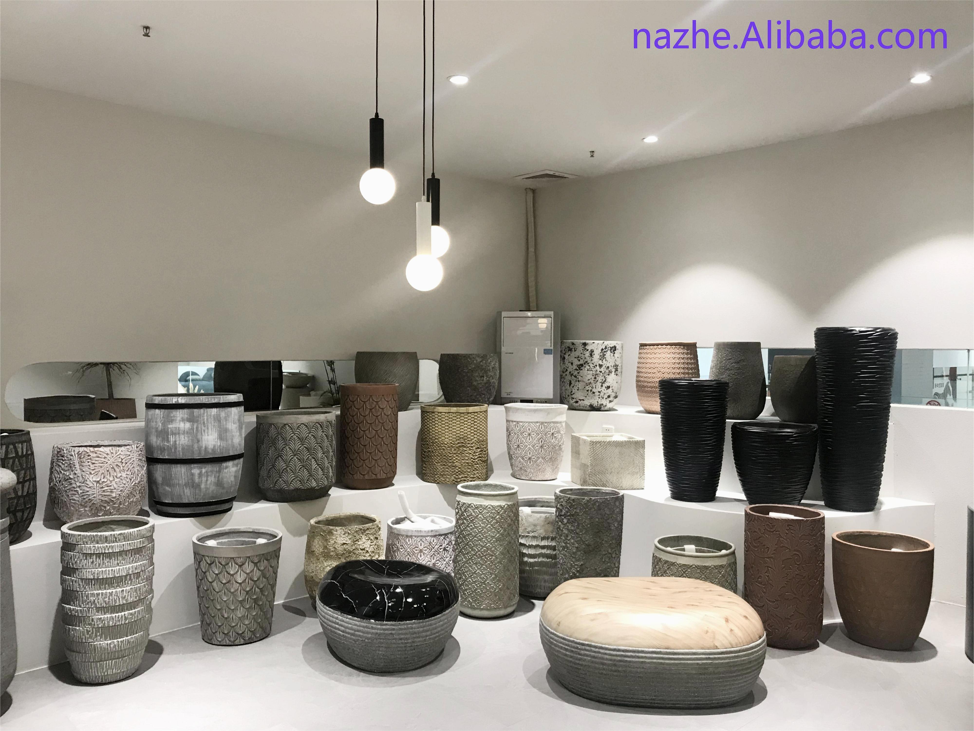 Foshan Nature Space Design Co., Ltd. Fiberglass Flowerpot