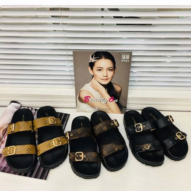 Quanzhou Fengze District Yisui Trade Firm Famous Designer Brand Slipper Comfortable Soft Women Fashion Summer Sandals Light Weight Flip Flops Casual Non slip Sandals