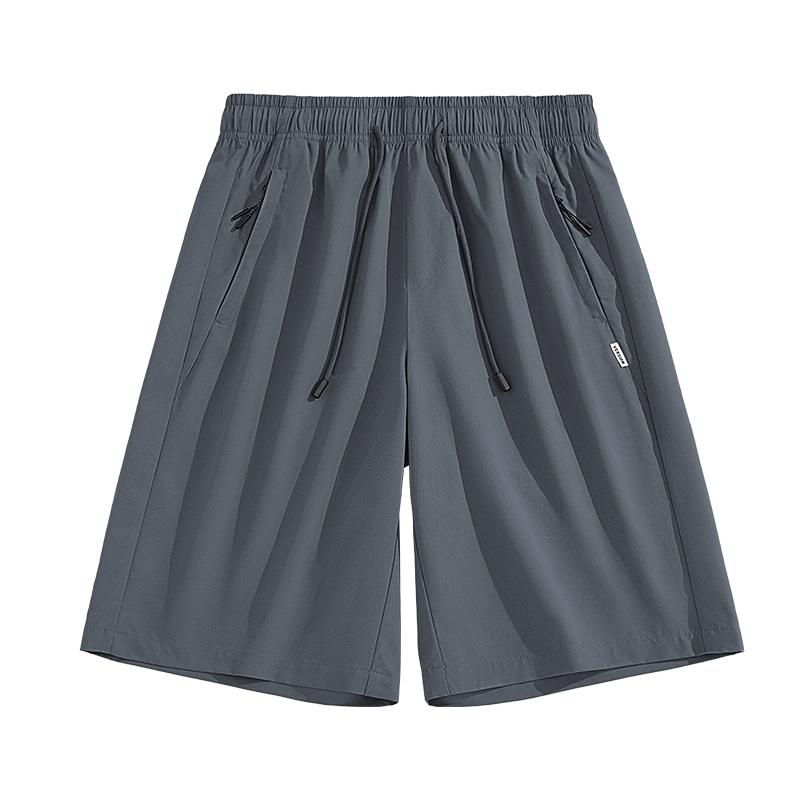 Wholesale 100% Polyester Men's Casual Jogger Running Sports Shorts Stylish Custom Logo Design Mid Waist Men's Casual Shorts
