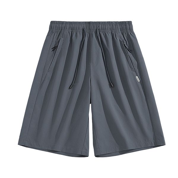 Wholesale 100% Polyester Men's Casual Jogger Running Sports Shorts Stylish Custom Logo Design Mid Waist Men's Casual Shorts