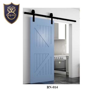 KINGS 2023 Hot sale cheap price shower barn door sliding barn wood door for bedroom barn wood door