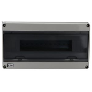 IP65 18 Ways HT Plastic Electrical Distribution Box Waterproof MCB Box Panel Mounted Distribution Box