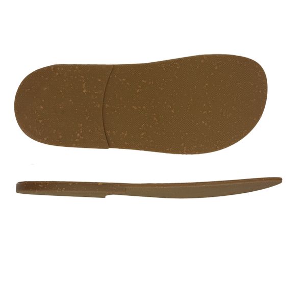 Manufacturer  Round Toe Rubber Sole For Woman Flat Sandal rubber Outsole for slipper