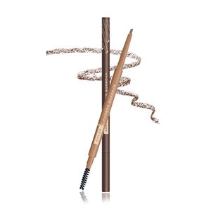 3 Colors Detailed Clear Non-caking Smooth Waterproof Smudge-proof Eyebrow Pencil