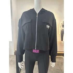 Women's zipper hoodie jacket, full zip up casual coat, long sleevel breathable warm hoodie, knitted zipper cardigan sweater