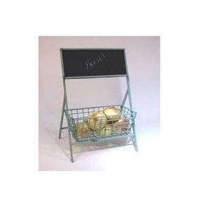 Handmade Christmas Wire Chalkboard Egg Basket Eco-Friendly Iron KITCHEN DECORATIVE METAL WIRE BASKET for Home Storage