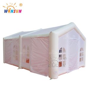 large white night club party air tent outdoor wedding nightclub LED light tent inflatable event