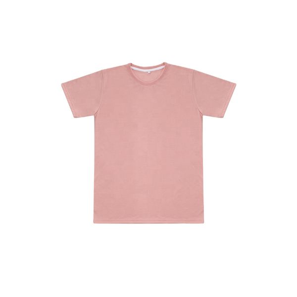 100% Polyester Casual Tshirt with Short Sleeves O-Neck Sublimation Blanks Ready to Ship Kansas City USA Warehouse Fast Delivery