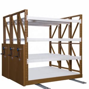 Movable Steel Storage Shelf for Space Saving Solution Medium Weight Rack