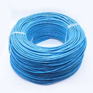 305m per roll Ethernet lan Raw cable cat6 utp Pure Copper 23awg 0.57mm solid outdoor indoor cable Spool 1000ft
