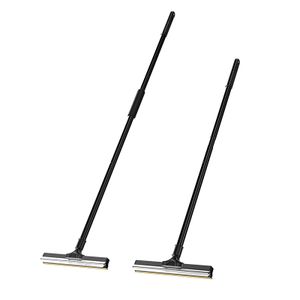 High Quality pet hair remover adjustable stainless steel long handle carpet rake for pet hair removal