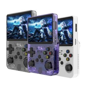 Open Source R36S Retro Handheld Video Game Console Linux System 3.5 Inch  Screen Portable  Video Player 64G/128GB Games