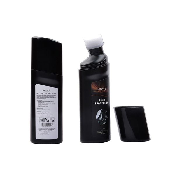 Liquid Shoe Polish Multifunctional Shoe Polishing Brush Waterproof Leather Care Shoe Shiner With Sponge head