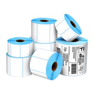 Bpa free optional Self Adhesive 100mm Thermal Sticker Label for CAS Scale Printer Machine with oem logo