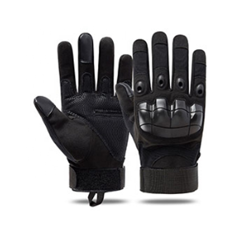 Black Full Finger Men Indestructible Tactical Leather Gloves Luvas Guantes,cut resistant gloves level 5 protection