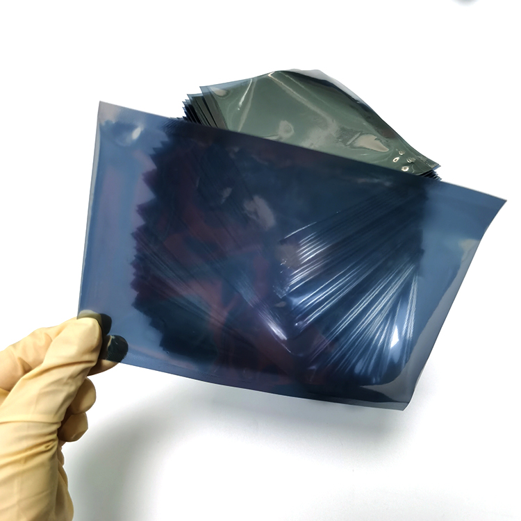 ALLESD Open Top PE ESD Anti-static PCB Shielding Bags for Circuit Board Transportation