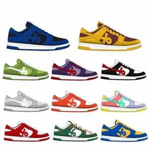Original With Box Unisex Low Custom Basketball Shoe With Logo Walking Style Shoes Breathable White Black Panda SB Sport Shoes