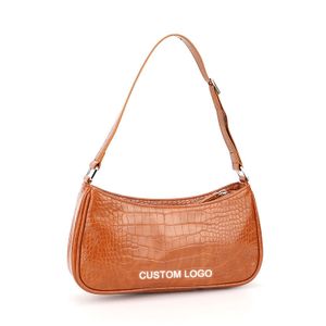 Custom Purse Manufacturer Casual Trendy Pu Leather Armpit Bags Designer Lady One Shoulder Cross Body Handbags for Women Luxury