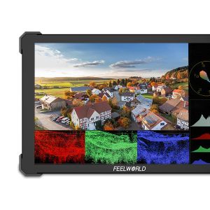 FEELWORLD T10 10.1 Inch Aluminium Touch Screen 4K HDMI DSLR Camera Field Monitor