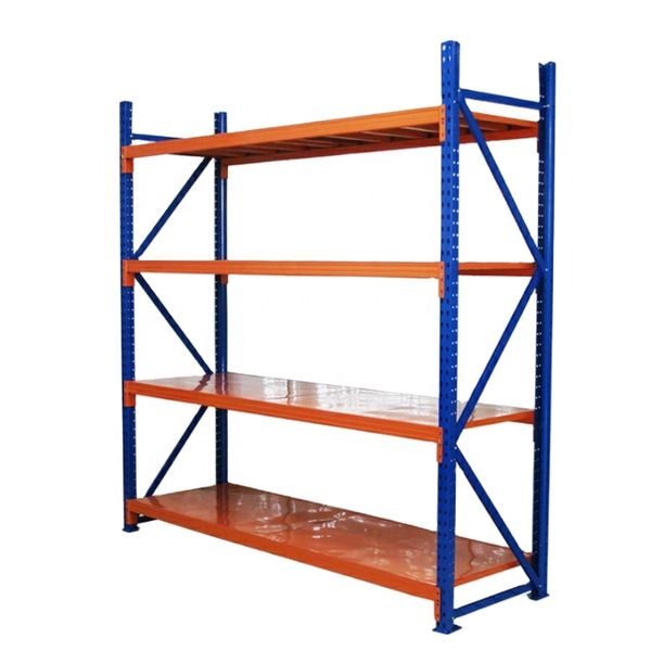 High Quality Metal Adjustable Q235 Medium Duty Warehouse Storage Stacking Racks & Shelves