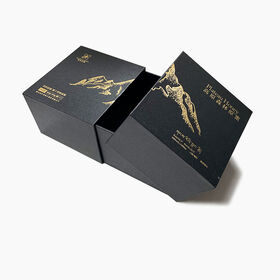 wholesale luxury honey jar gift box custom packaging box gift box packaging for honey with gold foil logo